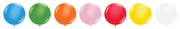 Tuftex Mylar & Foil Standard Assortment with White 17″ Balloons (72 count)