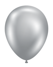 Silvery 5″ Latex Balloons