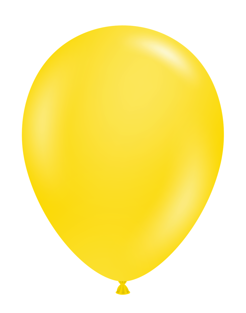 Yellow 9″ Latex Balloons