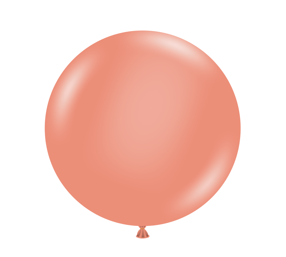 Rose Gold 36″ Latex Balloons (2 count)