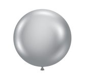 Silvery 17″ Latex Balloons