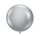 Silvery 36″ Latex Balloons