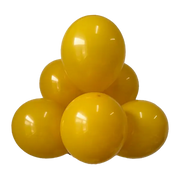 Turmeric 12″ Latex Balloons by GloMex from Instaballoons