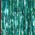 Turquoise Fringe Met Curtain 16″ by Imported from Instaballoons