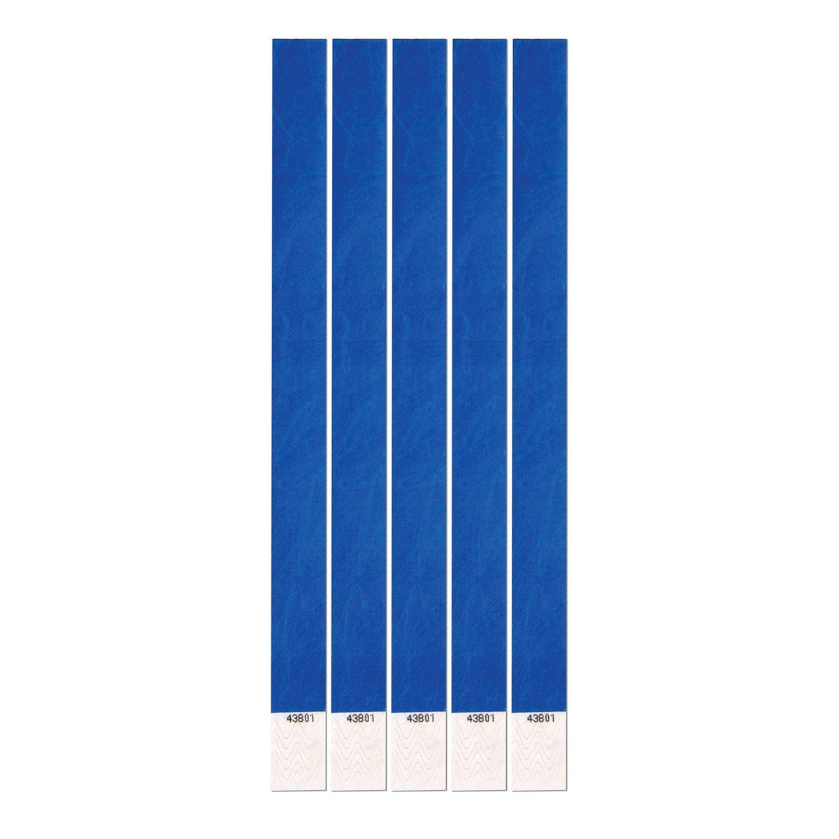 Tyvek Wristbands Blue by Beistle from Instaballoons