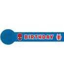 30' Crepe Paper Streamer - Spider-Man - Amscan