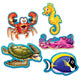 Under The Sea Mini Cutouts (10 count)