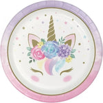 Unicorn Baby 9in Plates 9″ Foil Balloons by Convergram from Instaballoons