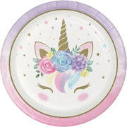 Unicorn Baby 9in Plates 9″ Foil Balloons by Convergram from Instaballoons