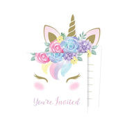 Unicorn Baby Invitations by Convergram from Instaballoons