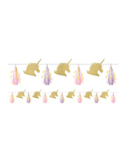 Unicorn Sparkle Tsl Garland 5′ Foil Balloon by Convergram from Instaballoons