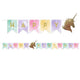 Happy Birthday Unicorn Sparkle Banner Decoration