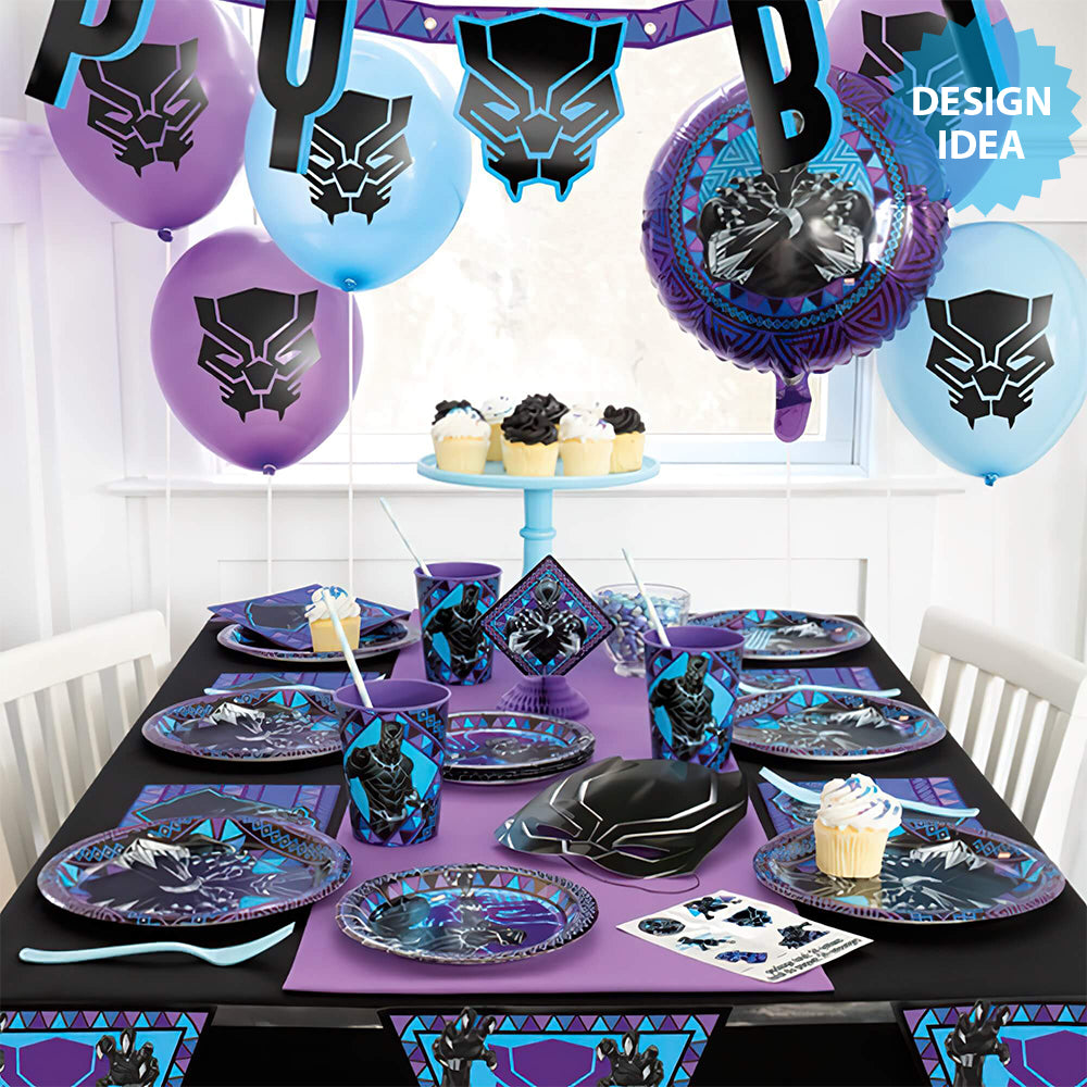Black Panther Round 9″ Dinner Plates (8 count)