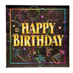 Unique Birthday Brilliance Lunch Napkins  (8 count)