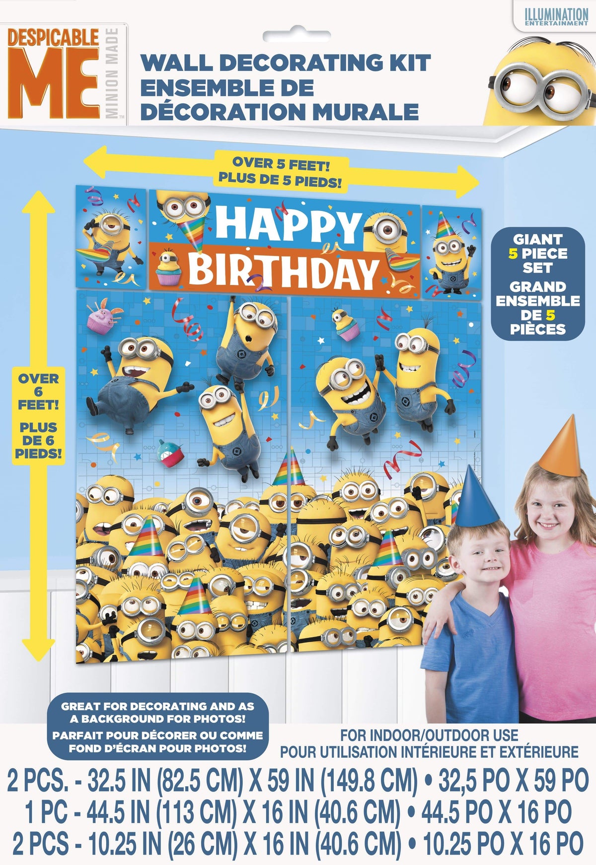 Unique Despicable Me Scene Setter (5 count)