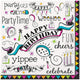 Doodle Birthday Paper Napkins (16 count)