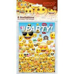 Unique Emoji Invitations  (8 count)