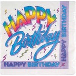 Unique Happy Birthday 90s Napkins (16 count)