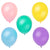 Unique Latex Assorted Pastel Helium Quality 12″ Latex Balloons (10)