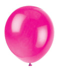 Unique Latex Magenta 9″ Latex Balloons (20 count)