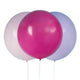 Pink Lavender Hot Pink 24″ Latex Balloons (3 count)