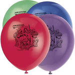 Unique Latex Teenage Mutant Ninja Turtles 12″ Latex Balloons (8 count)