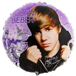 Unique Mylar & Foil Justin Bieber 18″ Balloon