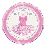 Unique Mylar & Foil Pink Ballerina Tutu 18″ Balloon