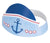 Unique Nautical 1st Birthday Cone Hats (6 count)