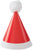 Unique Partly Supplies Mini Pom Pom Santa Party Hats (8 count)