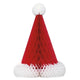 Santa Hat 12" Christmas Honeycomb Table Decoration