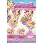 Unique Party Supplies 7pc Princess Decoration Kit  (7 count)