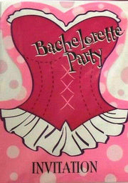 Unique Party Supplies 8 Bachelorette Invitations (8 count)