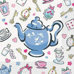 Unique Party Supplies Alice in Wonderland Napkin (16 count)