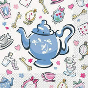Unique Party Supplies Alice in Wonderland Napkin (16 count)