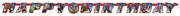 Unique Party Supplies Avengers Happy Birthday Banner