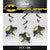 Unique Party Supplies Batman Swirl Decoration (3 count)