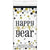 Unique Party Supplies Black Gold New Years Table Cover