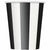 Unique Party Supplies Black Striped Paper Cups 12oz (6 count)