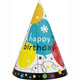 Happy Birthday Breezy Party Hats (8 count)