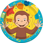 Unique Party Supplies Curious George Plates 9″ (8 count)