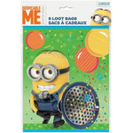 Unique Party Supplies Despicable Me 3 Loot Bags (8 count)