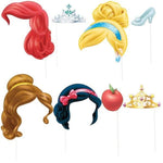 Unique Party Supplies Disney Princess Photo Props (8 count)