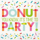 Donut Party Beverage Napkins (16 count)