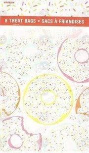 Unique Party Supplies Donut Party Treat Bags (8 count)