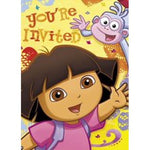 Unique Party Supplies Dora the Explorer Invitations