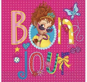 Unique Party Supplies Fancy Nancy Beverage Napkins (8 count)