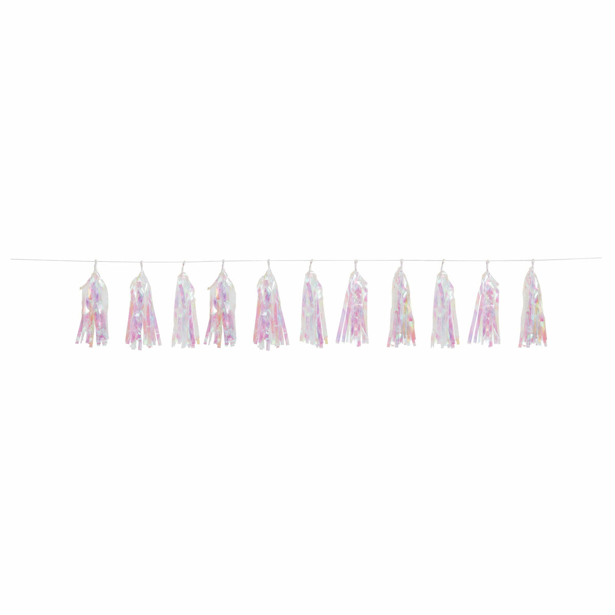 Unique Party Supplies Iridescent 9-Foot Tassel Garland