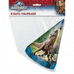 Unique Party Supplies Jurassic World Hats (8 count)