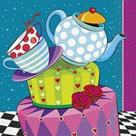 Unique Party Supplies Mad Hat Tea Lunch Napkins (16 count)